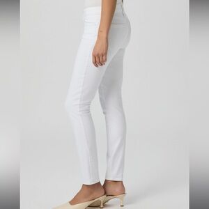 PAIGE Verdugo Ankle White Skinny Jeans